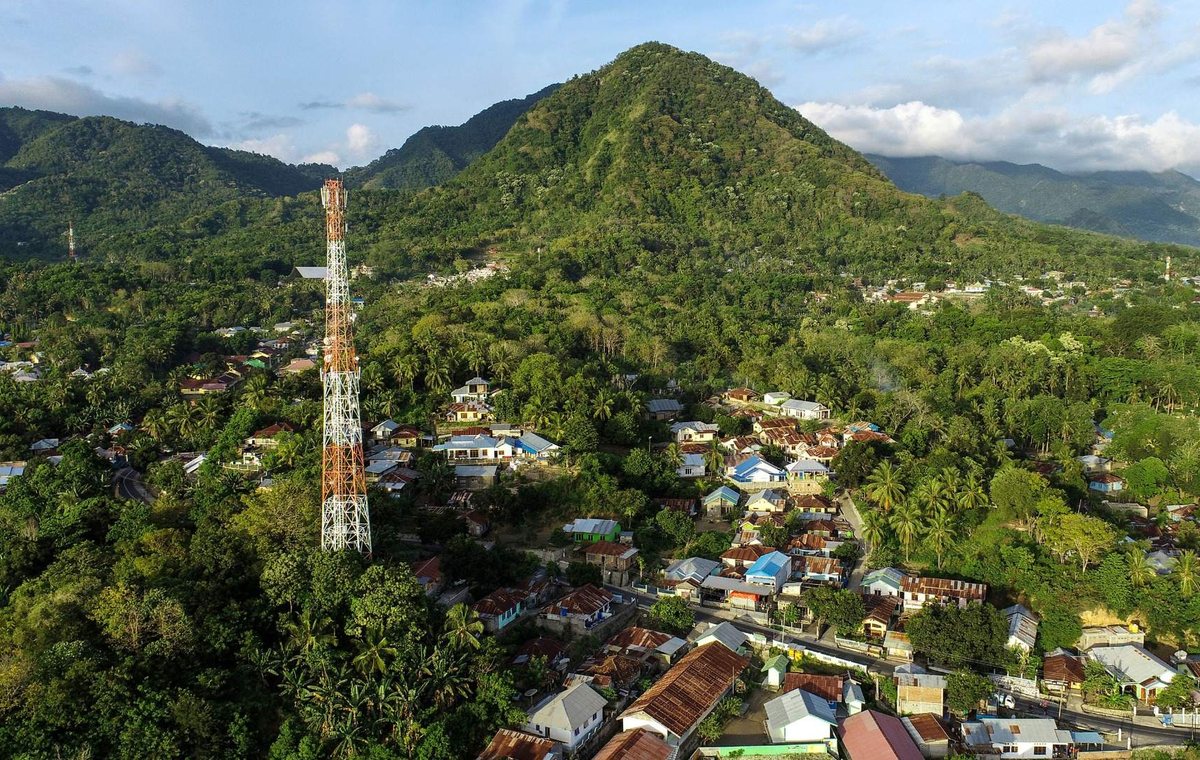Rural telecom coverage scenario