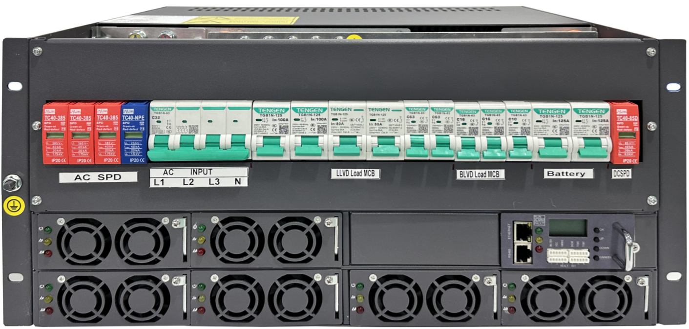 Embedded telecom DC power system