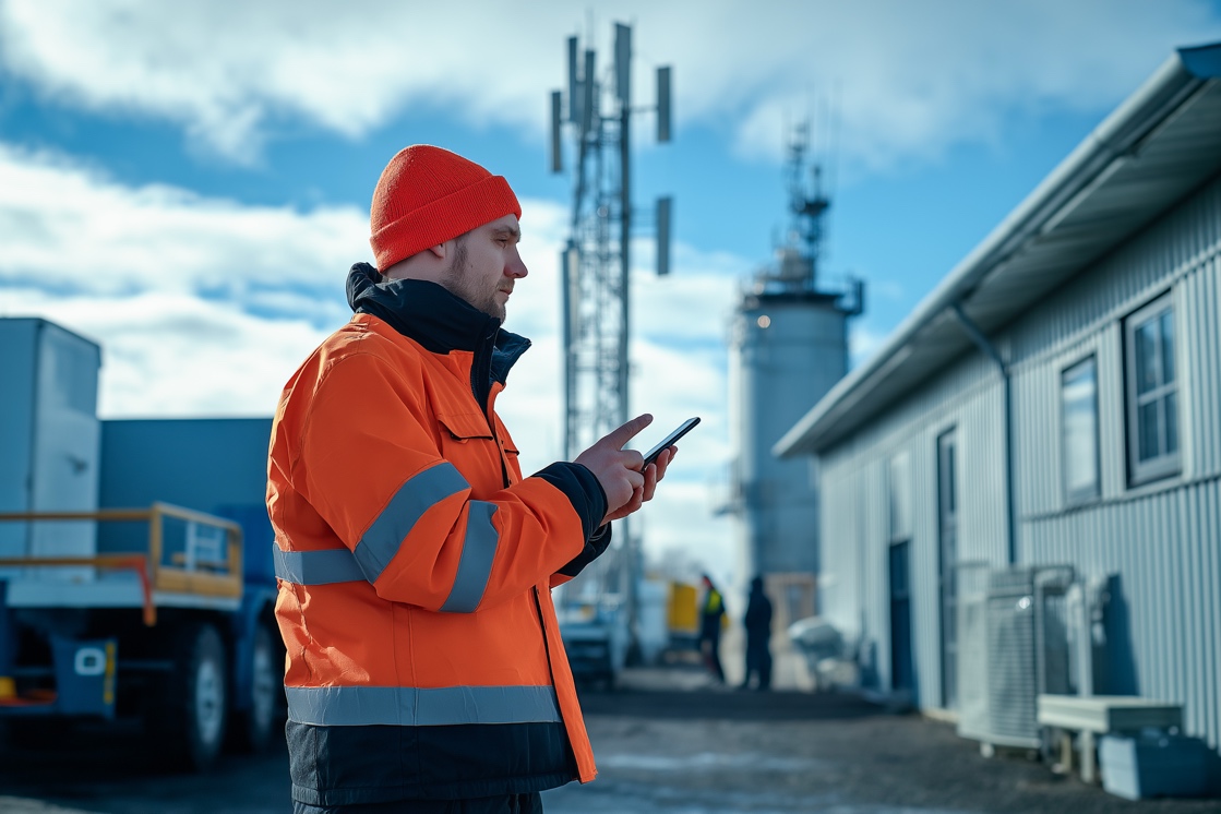 Industrial park wireless coverage scenario